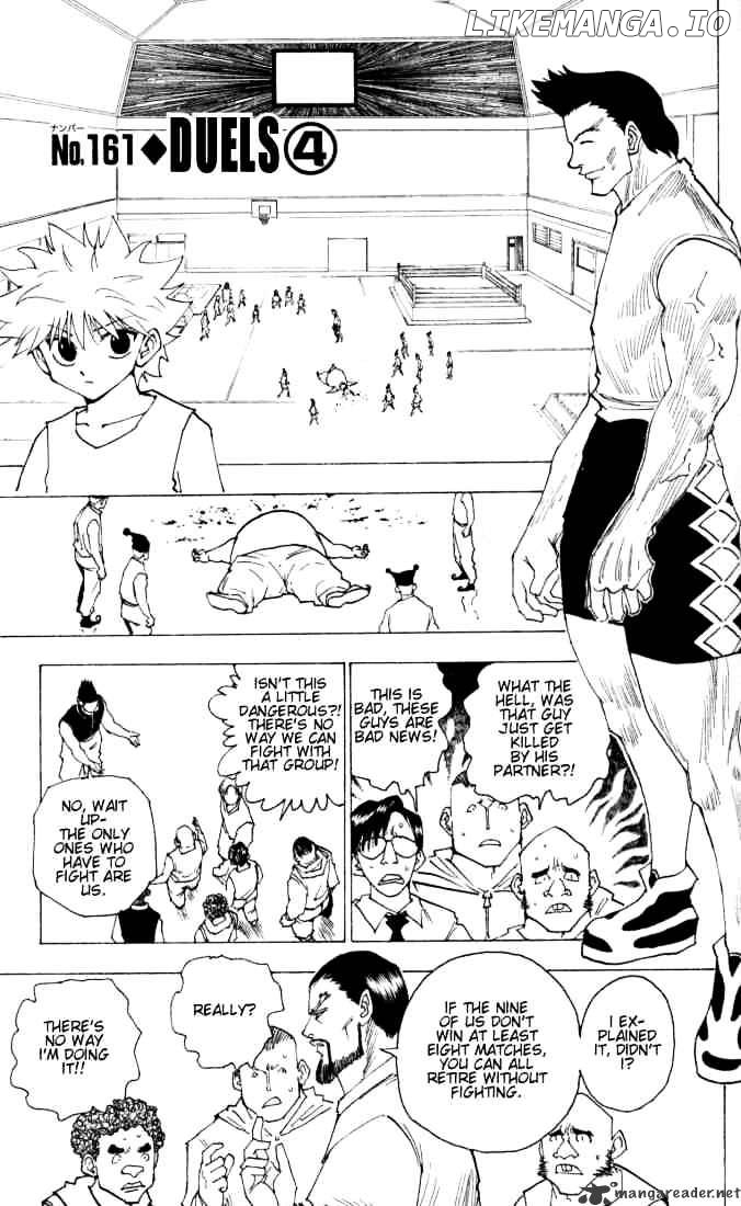 Hunter x Hunter, Chapter 161 image 01